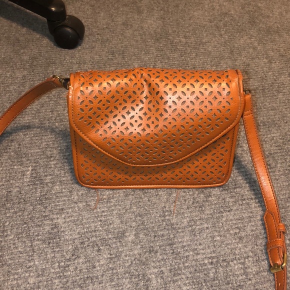 Francesca's Collections Handbags - Tiny brown purse needs a new button to be sewn on